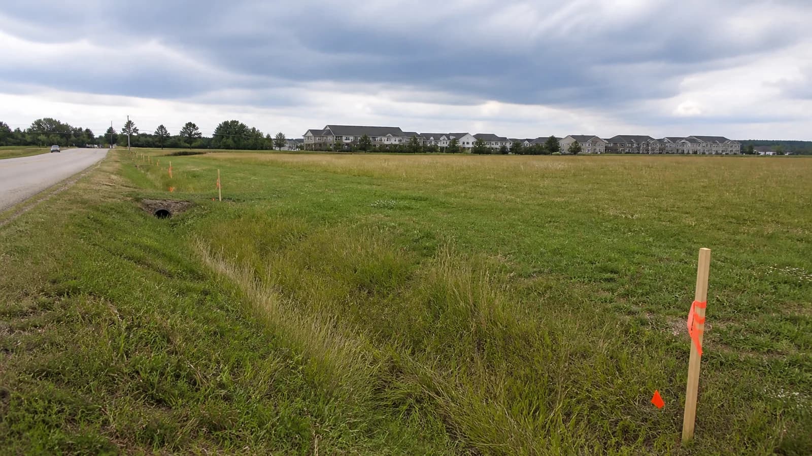 The Summit Road corridor where Summit Crossing is planned in Reynoldsburg.