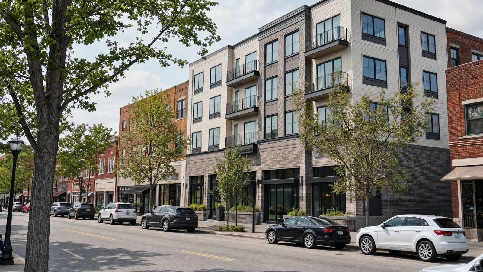 Editorial graphic: The Fitzgerald Opens 226 Apartments on Bexley's Main Street